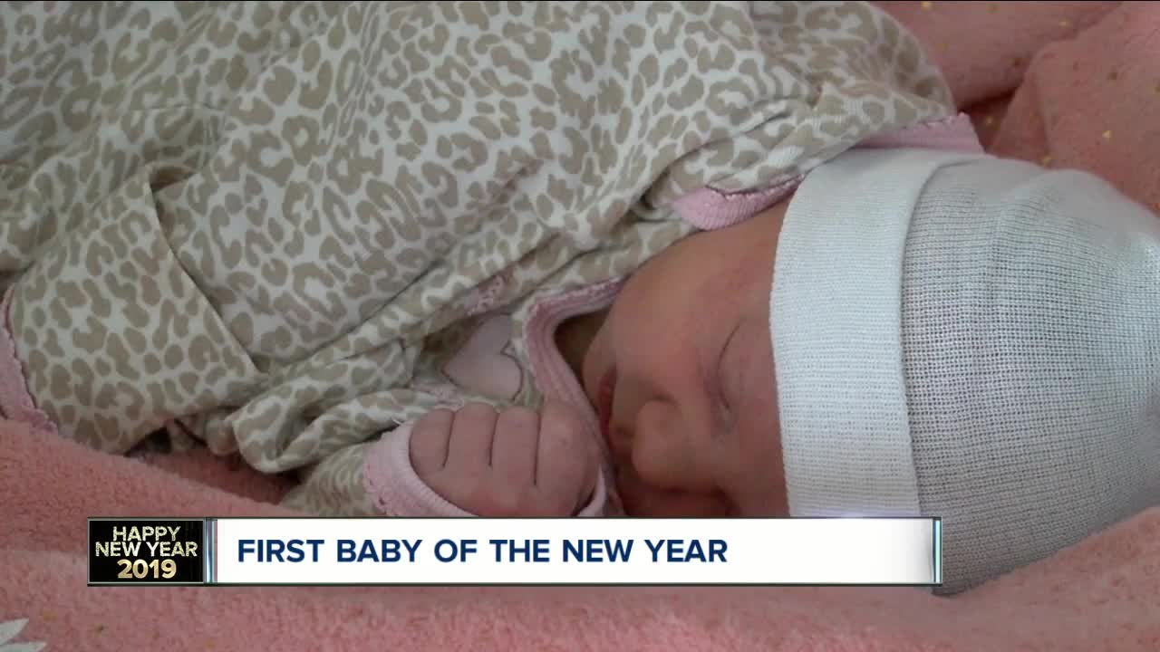First baby of the New Year!