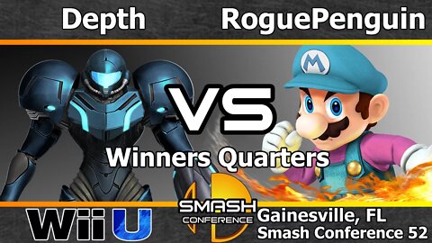 Depth (Samus) vs. RoguePenguin (Mario) - Winners Semis - SC52
