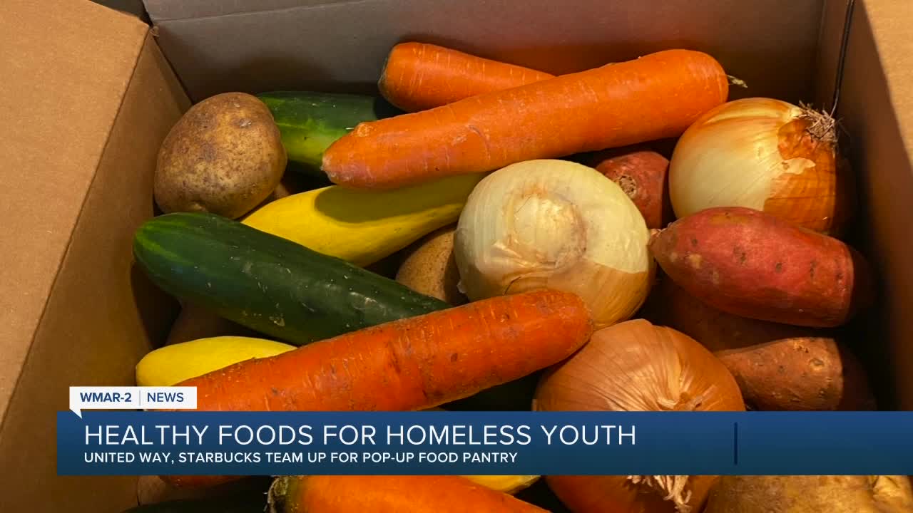 Healthy foods for homeless youth