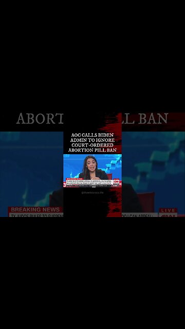 AOC Says Biden Should IGNORE THE LAW