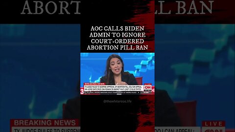 AOC Says Biden Should IGNORE THE LAW