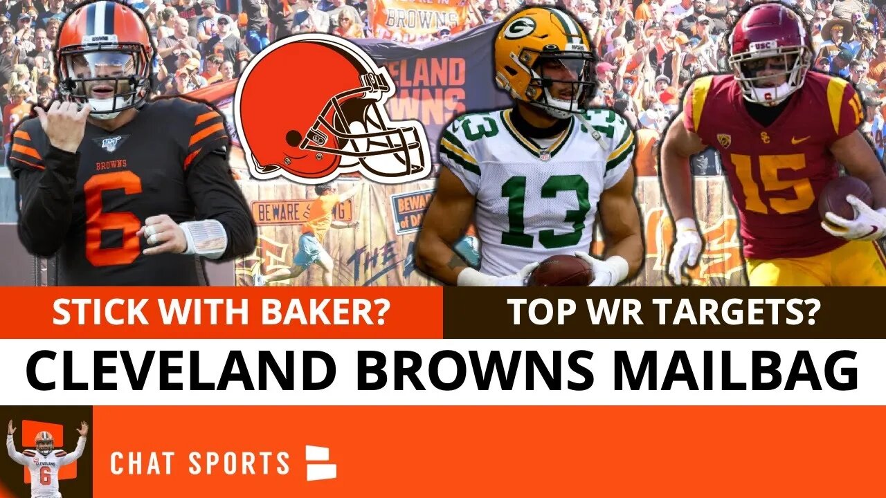 Browns Rumors: Draft Garrett Wilson Or Drake London? Sign Allen Lazard? Stick W/ Baker Mayfield? Q&A