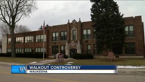 Waukesha school opposes walkout proposal