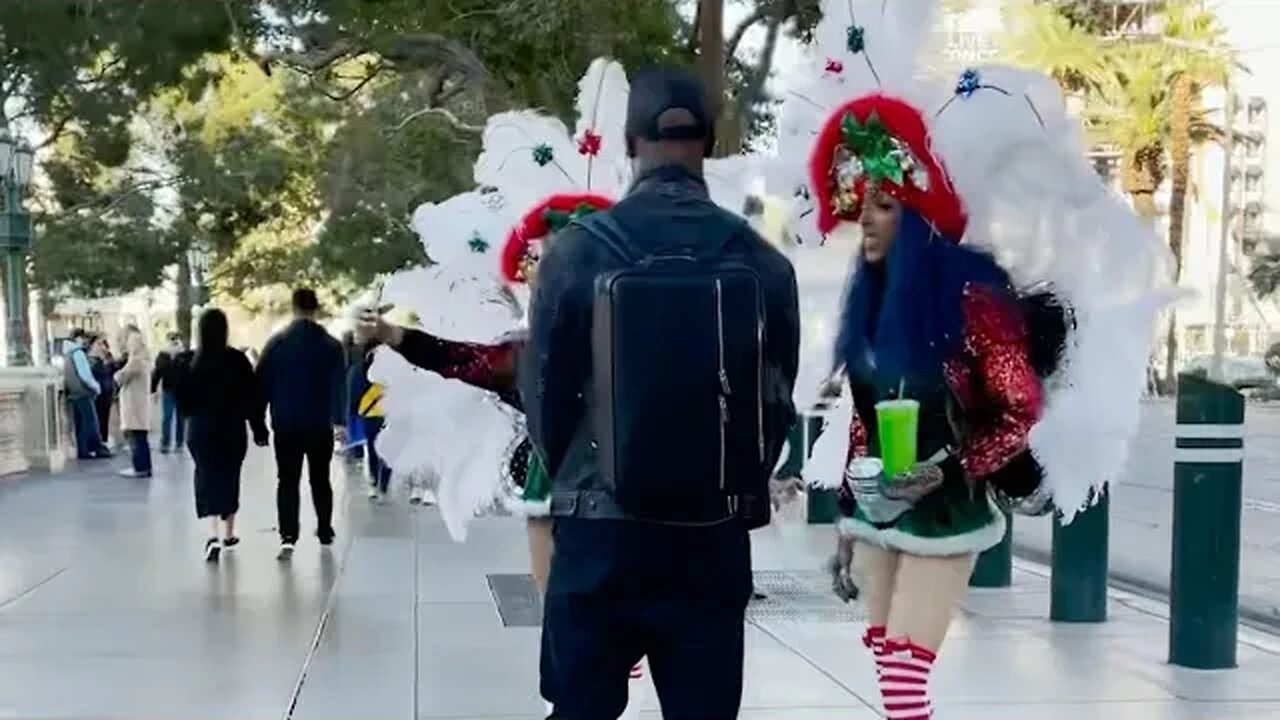 Lessons on Human Nature - BLIND Man on Las Vegas Strip