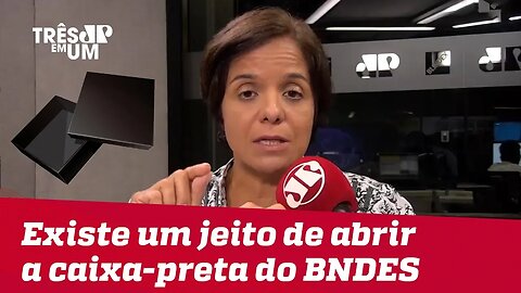 #VeraMagalhães: Existe um jeito de abrir a caixa-preta do BNDES, retirando o recurso do STJ