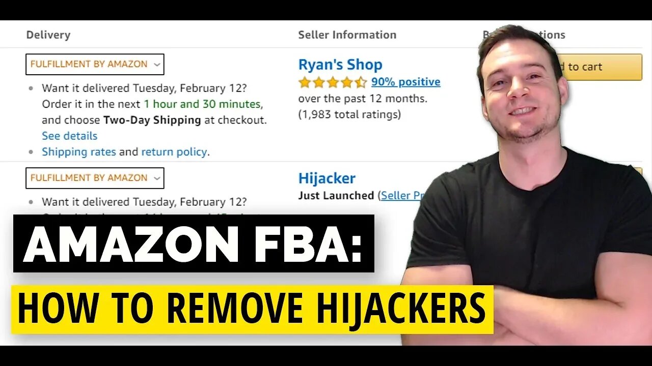 Amazon FBA 🚨 How To Remove Hijackers – Removal Letter + Brand Registry Tips!