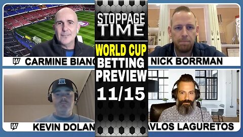 ⚽ 2022 World Cup Picks, Predictions and Odds | World Cup Betting Preview | Stoppage Time Nov 15