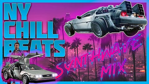 SynthWave Midnight Mix 💿 | NY Chill Beats Radio 🗽