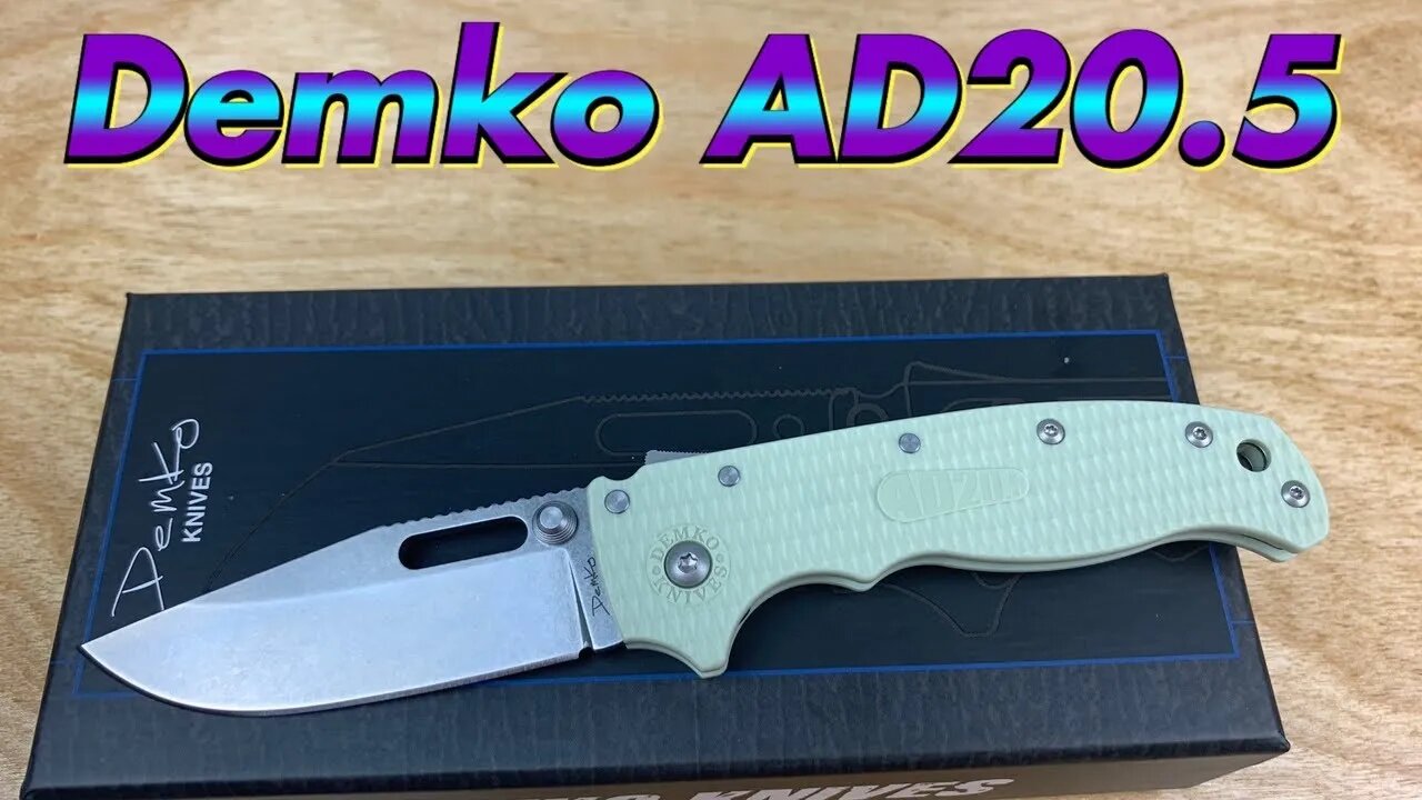 Demko AD20.5 /includes disassembly/ lightweight, slender & fidget friendly Shark lock EDC !!