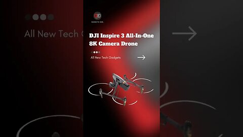 DJI Inspire 3 All-In-One 8K Camera Drone #drone #dronevideo #dji #8k #gadgets #coolgadgets #tech