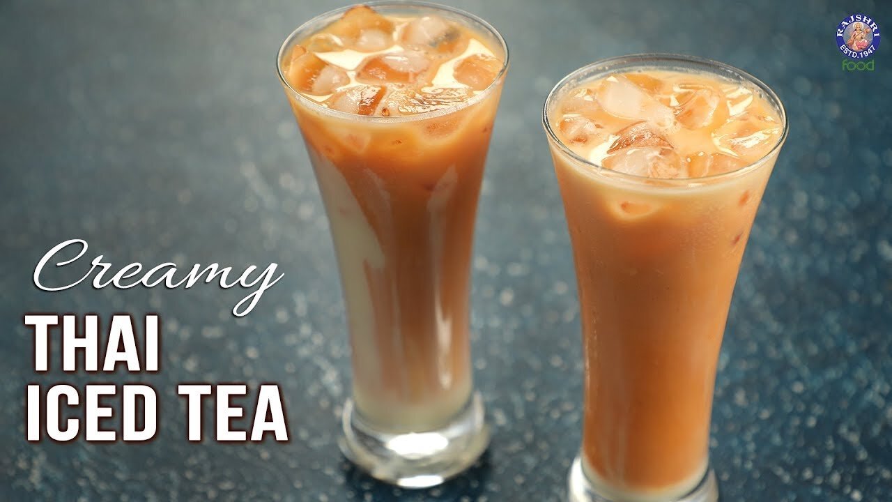 Authentic Thai Iced Tea | Perfect Recipe Revealed | Chilled Drink for Summers | Ice Tea at Home