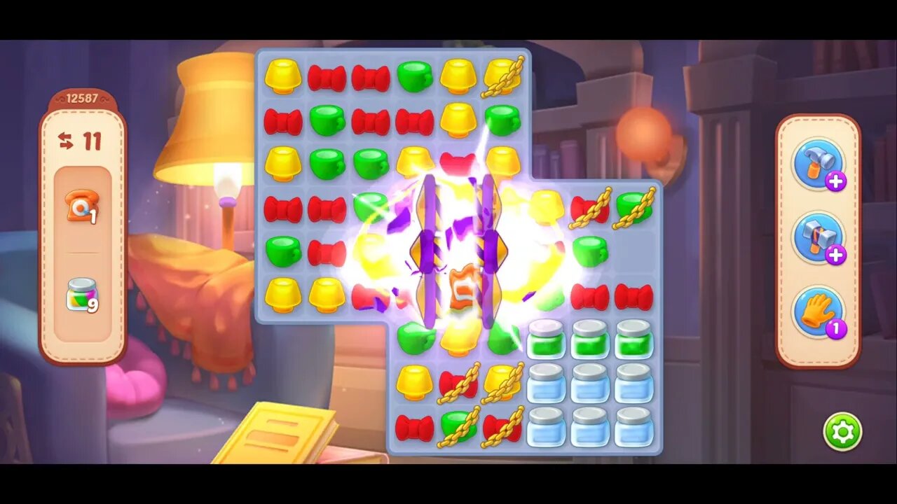 Playrix Homescapes Gameplay Walkthrough Level 12587