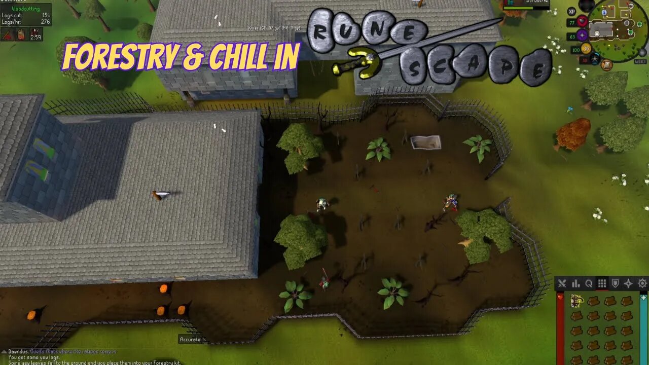 2+ Hours of Forestry in Old School Runescape (CLEAN)