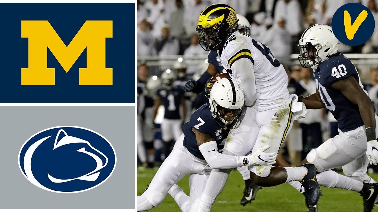 #3 Michigan vs. #10 Penn State Football Highlights 11/11/2023