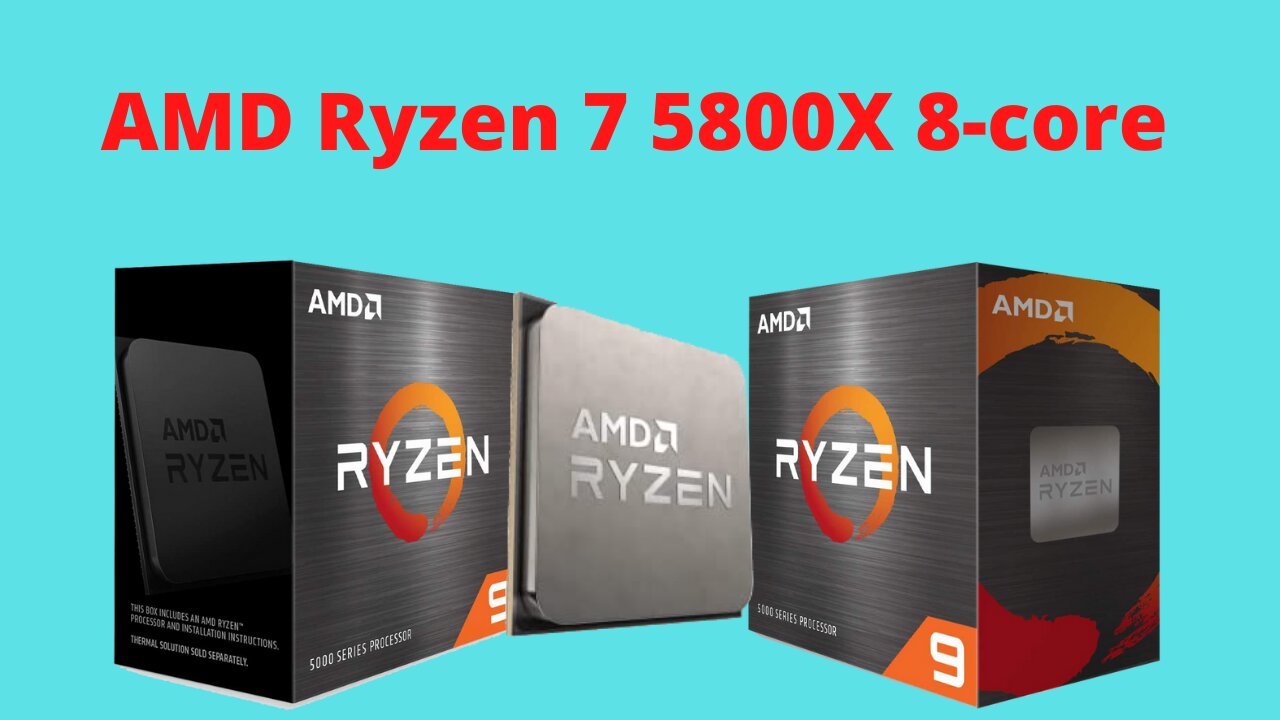 AMD Ryzen 7 5800X Review - 8 cores at a Review 2022