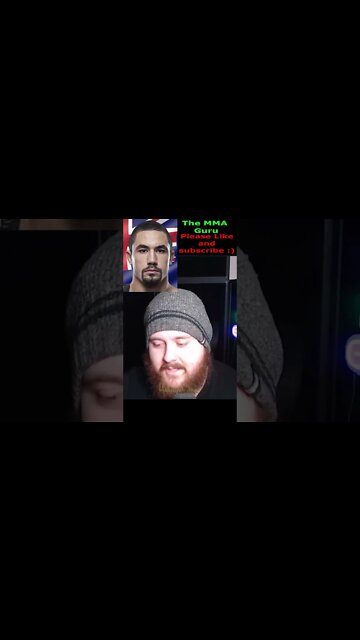 MMA Guru - Robert Whittaker impression #1 - Big ups Australia