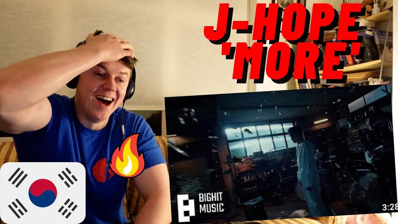 J-HOPE 'MORE' Official MV ((IRISH GUY REACTS!!))