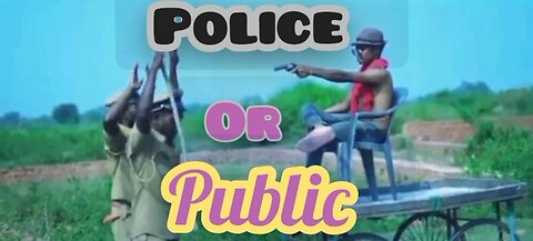 Police and public funny video 🤣