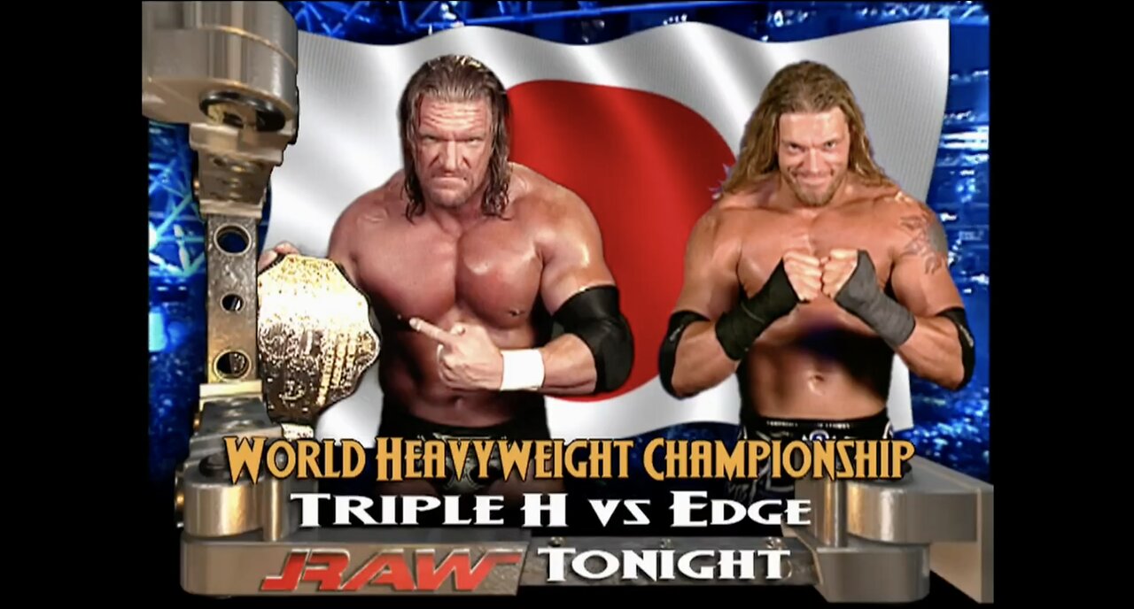 Triple H vs Edge - World Heavyweight Championship (Full Match)