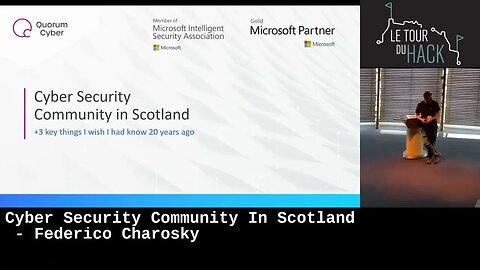 Cyber security Communities in Scotland by Ben Docherty LTDH22 Opening Keynote