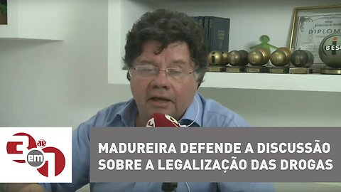 Marcelo Madureira defende a discussão sobre a legalização das drogas