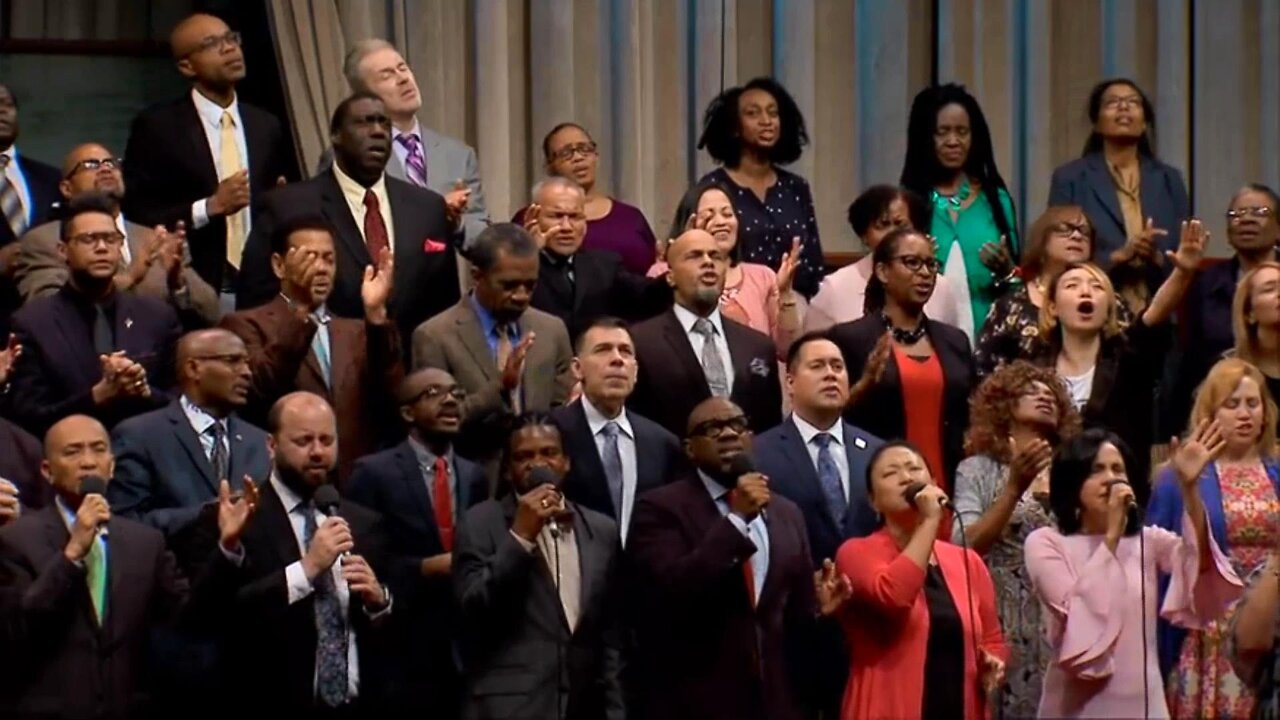 "Be Glorified" sung by the Times Square Church Choir