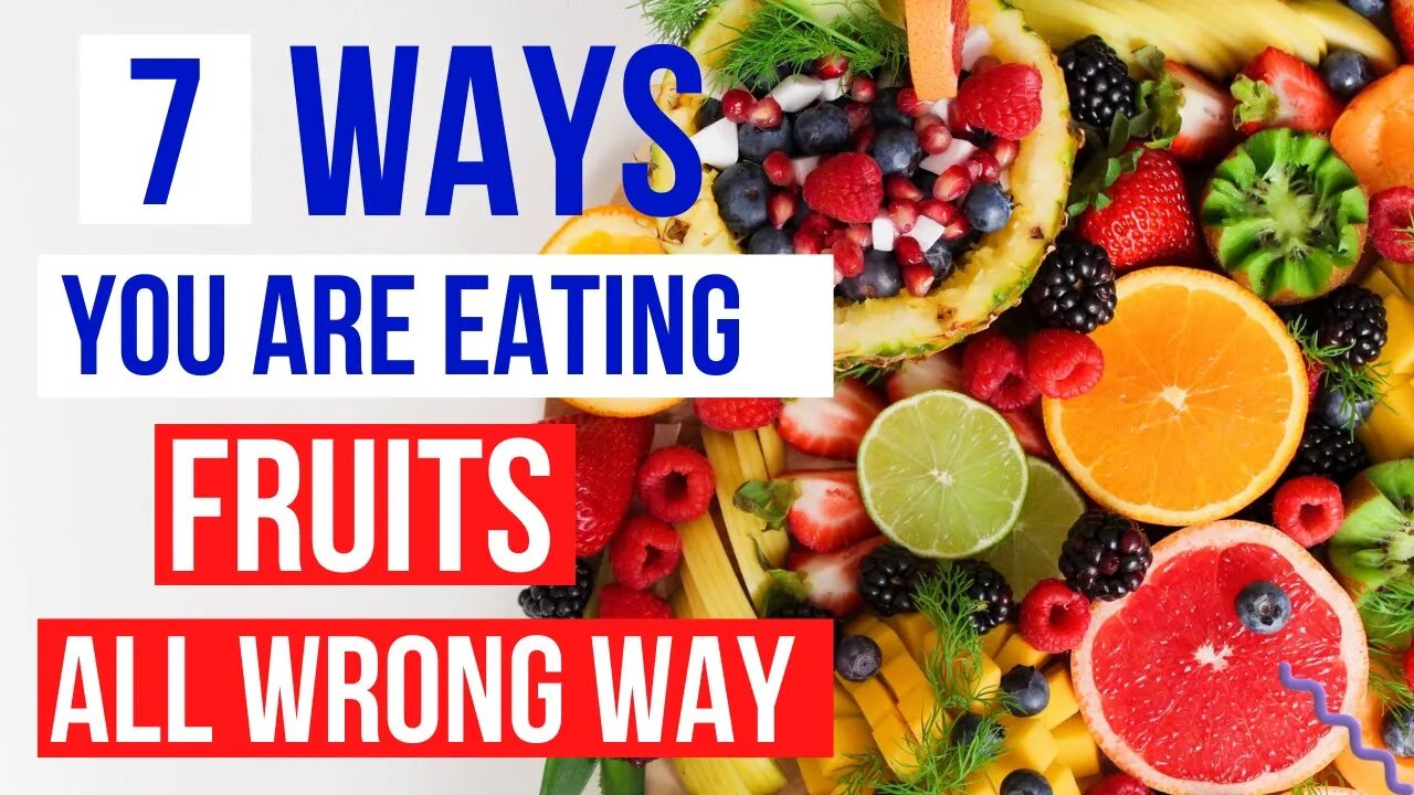 7 ways you are eating fruits all wrong | # Shorts