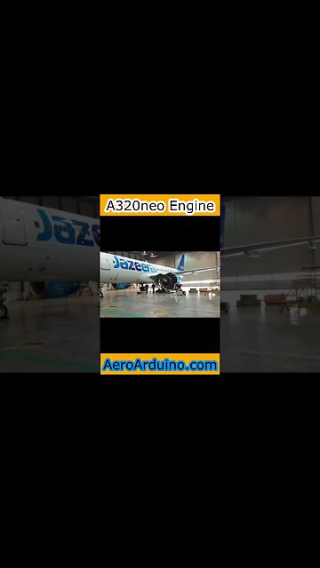 Watch How Jazeera #A320neo Engine Change #Flying #Aviation #AeroArduino