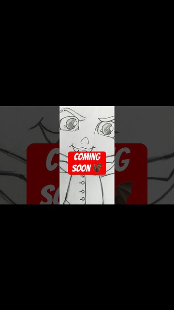 How I Drew Baby Dracula🧛‍♂️ 🦇 🎃 #shortsart #shorts #halloween