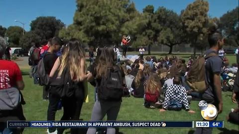 Students stage school walkout