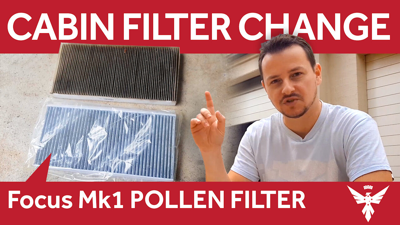 Cabin Filter Replacement - Pollen Filter Change - Ford Focus Mk1 / LR
