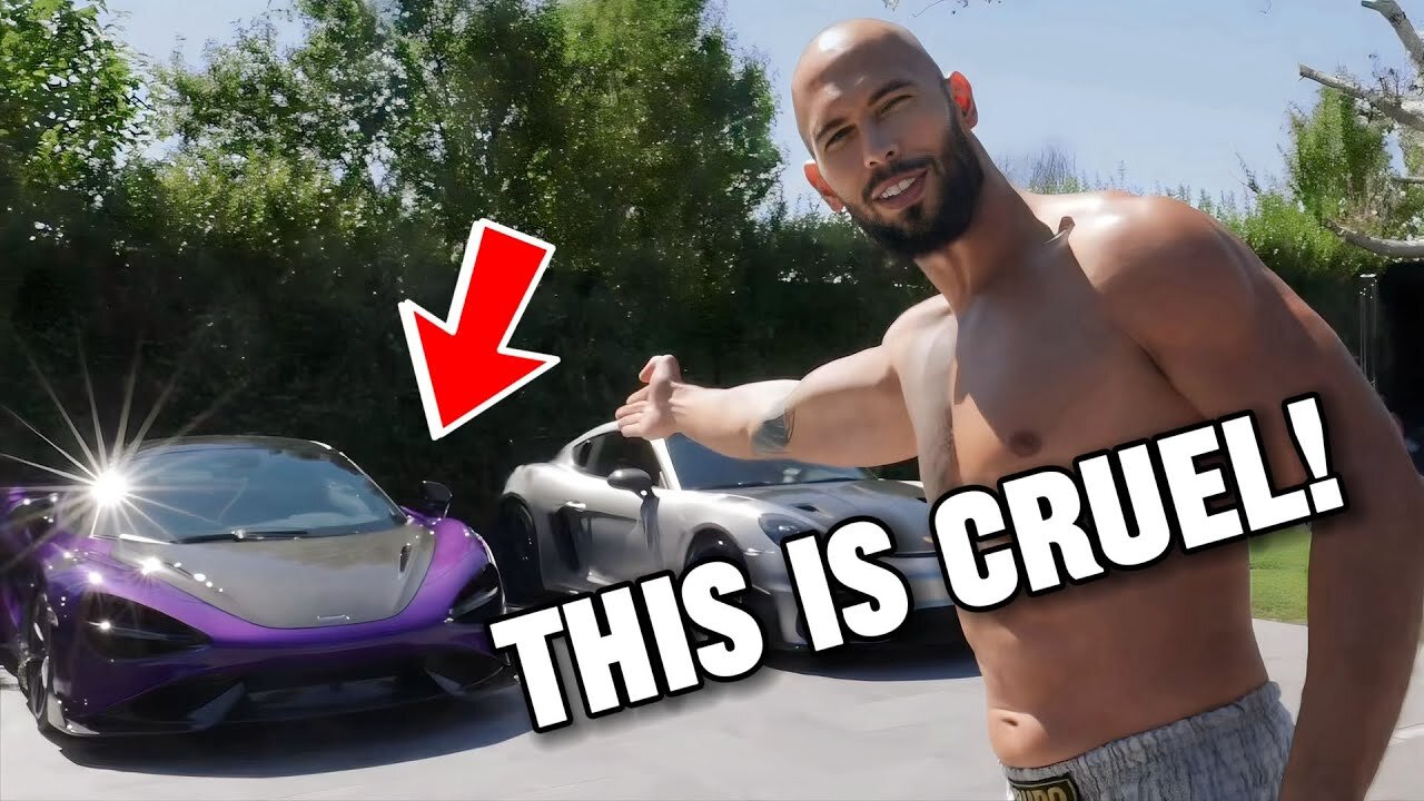 Andrew Tate Speech Why He Buy A McLaren Funny