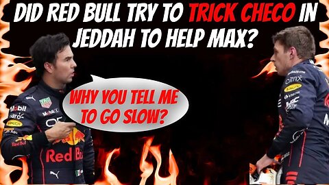 Did Red Bull try to trick Checo in Jeddah to help Max? | team radio and lap by lap analysis