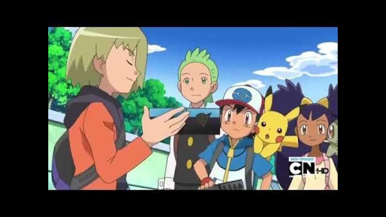 Pokemon Best Wishes: Ash and Trip compare badges