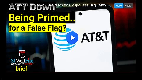 911 outages being conducted as part of a false flag exercise