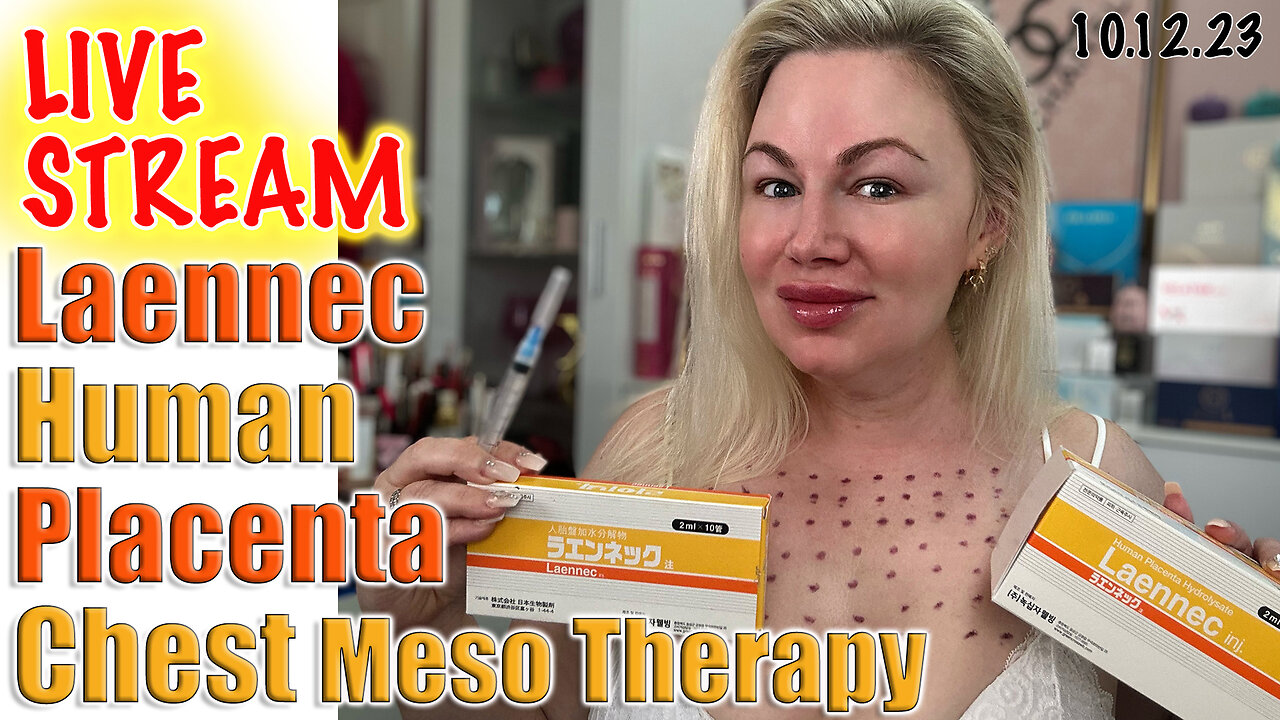 Live Stream Laennec Meso therapy, AceCosm.com | Code Jessica10 Saves you money