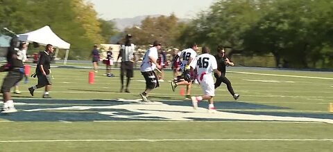 Flag football competition