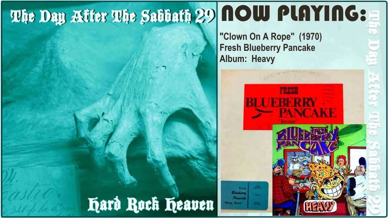 Fresh Blueberry Pancake - Clown On A Rope [1970 Heavy Psych Fuzz Rock Pittsburgh, USA ]