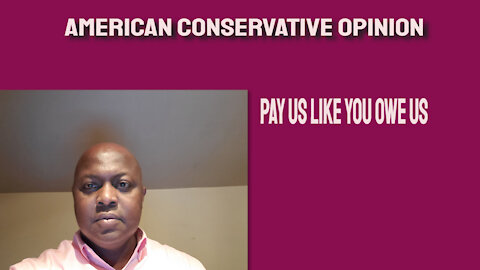 Pay Us like You owe Us