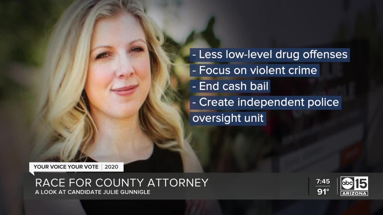 Race for county attorney: Closer look at Julie Gunnigle