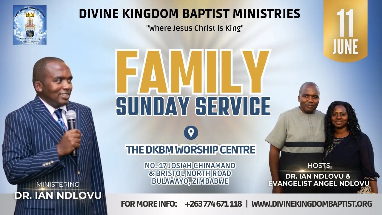 Family Sunday Service with Dr. Ian Ndlovu | Prayer Line [11 June 2023]