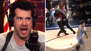 Crazed Activist Runs Onto NBA Court, Gets BODIED | Louder With Crowder