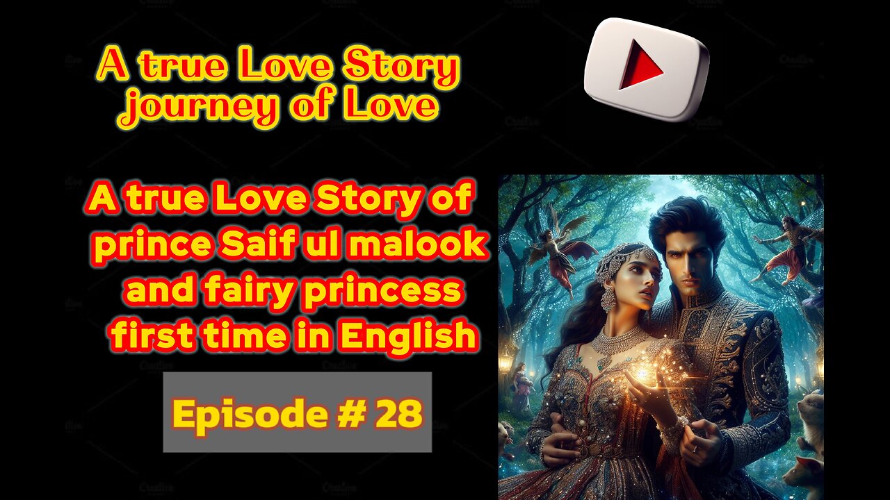 A true Love Story of prince Saif ul malook and fairy princess first time in English episode 28