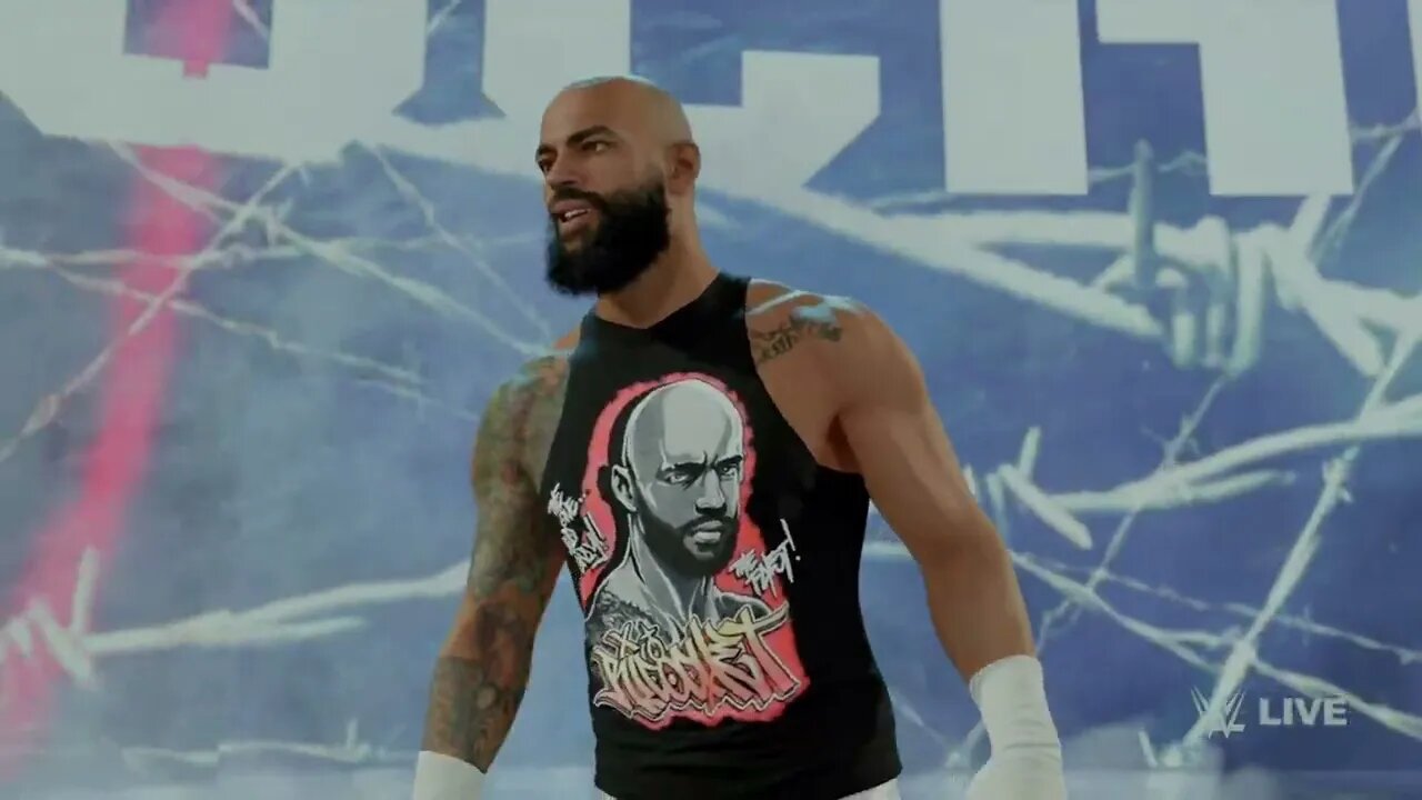 WWE2K23 Ricochet Entrance