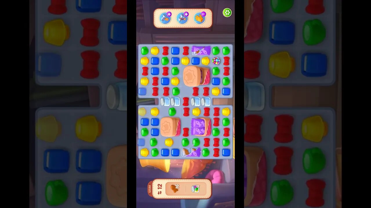 Shorts Playrix Homescapes Gameplay Walkthrough Level 12588-010