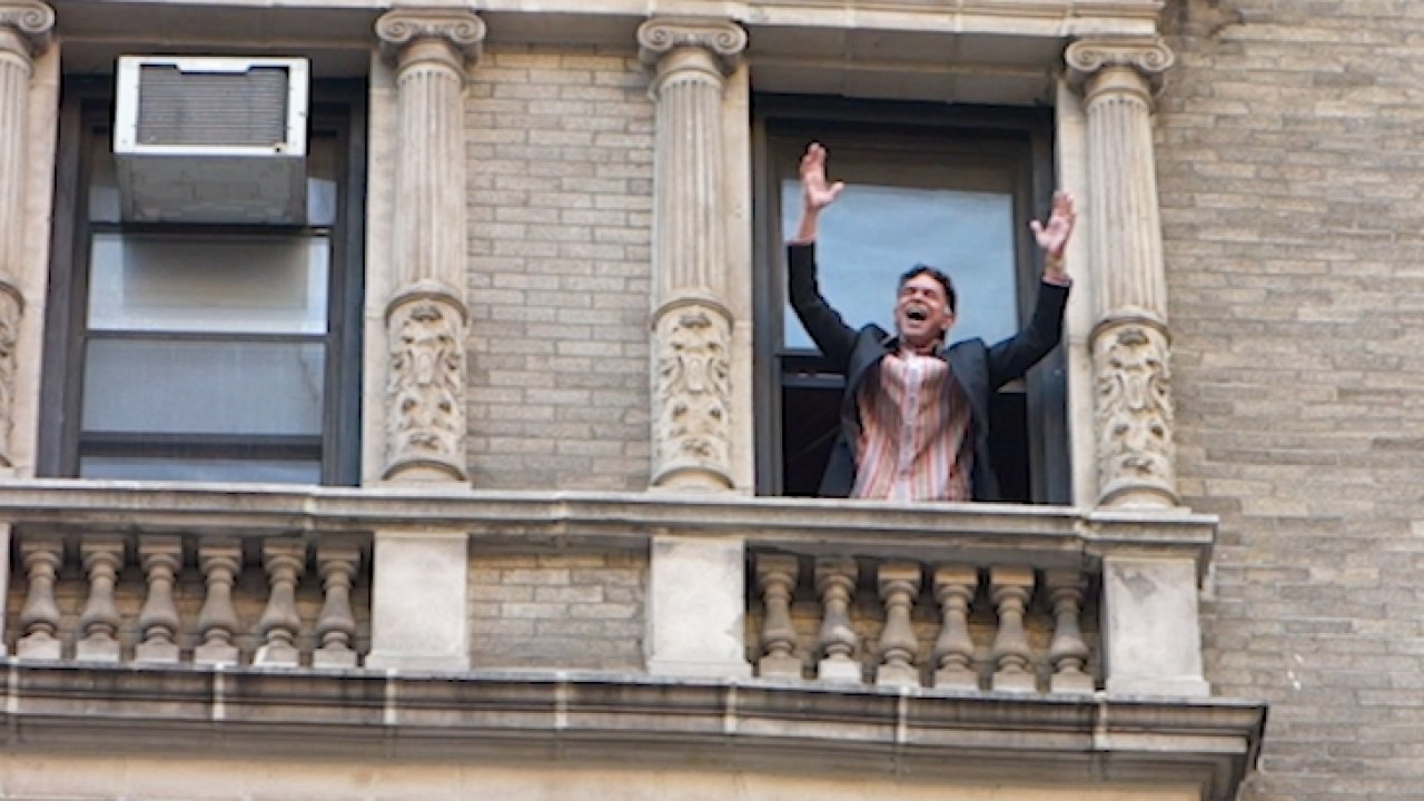 The Path Forward: Broadway Star Sings To New York From His Balcony