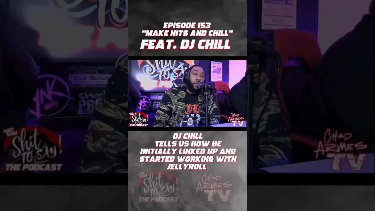 DJ Chill Speaks On How He Met Jelly Roll #jellyroll #chadarmestv #igssts #shorts