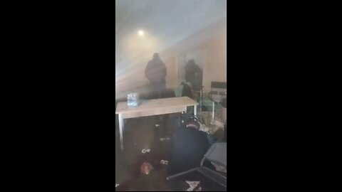 Ukraine community meeting man blows grenades 1 dead 16 injured