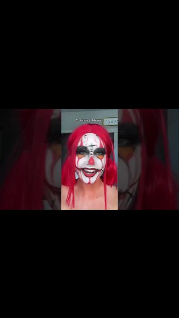 CLOWN HALLOWEEN MAKEUP #makeuptransformation