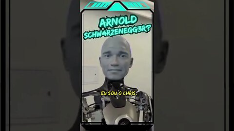 HASTA LA VISTA BABY! Arnold Schwarzenegger Robot (Robô)? #shorts